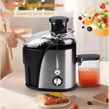 Exprimidor Eléctrico Raf R.2805 500w 350ml Para Frutas Y Verduras Duras Negro