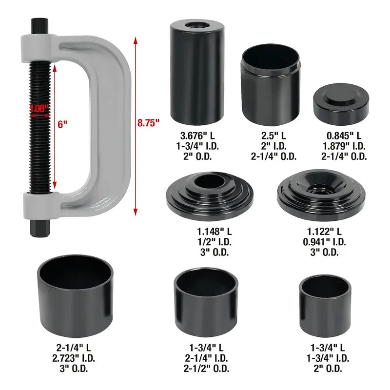 Kit Extractor Universal Adkar Para Rótulas Y Juntas De 2wd Y 4wd