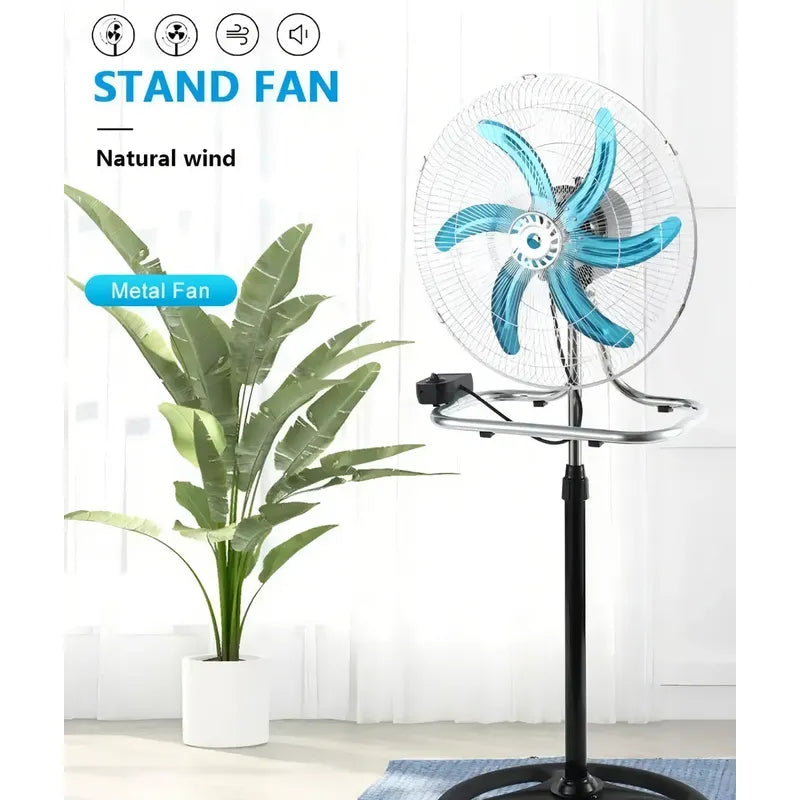 Ventilador Industrial Metalico 18 Alta Potencia 2 En 1