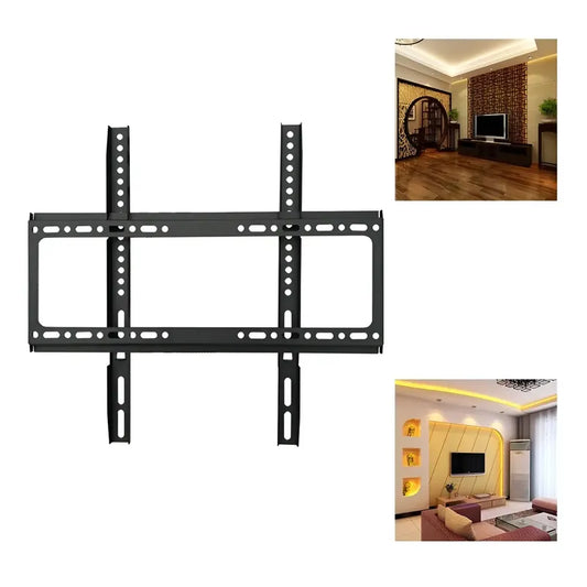 Soporte Tv Pared Muro Lcd Led Fijo 26 A 63 Pulgadas 50kg Color Negro