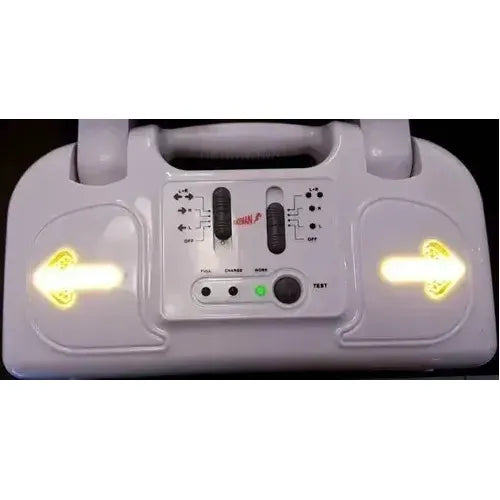 Lámpara De Emergencia Magicstore Led Con 2 Faros Para El Hogar Blanco