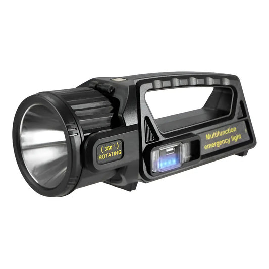 Linterna Multifuncional Solar Reflector Recargable Led W5167 Color De La Luz Blanco