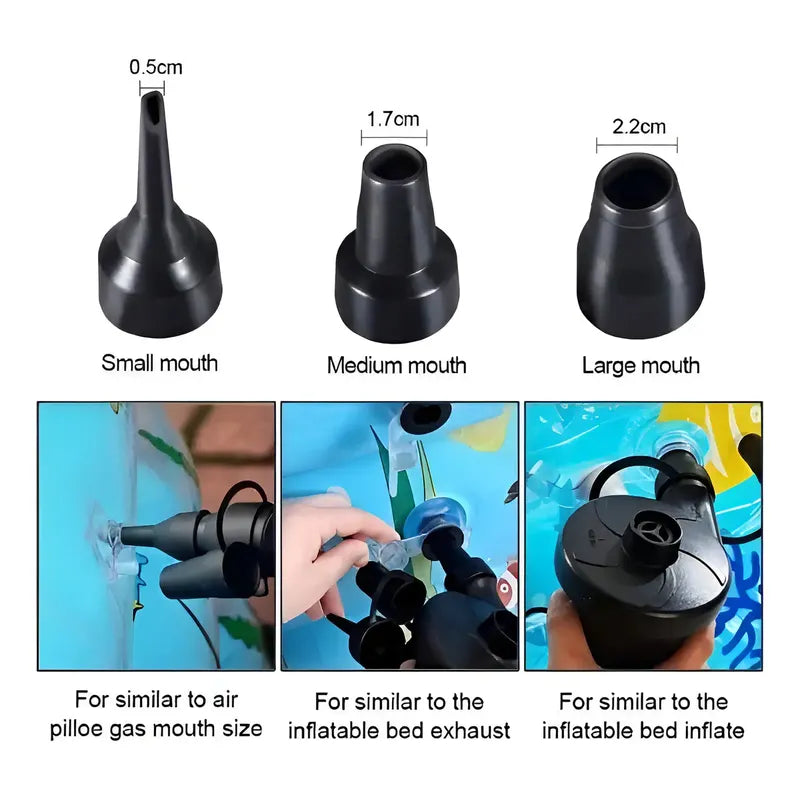 Inflador Eléctrico Para Piscina Inflable, Flotador Pelotas