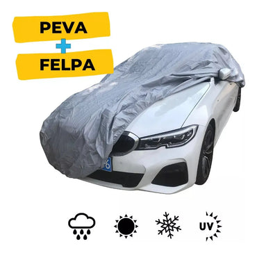 Carpas Para Autos Funda Impermeable Interior Felpa Talla M L XL XXL
