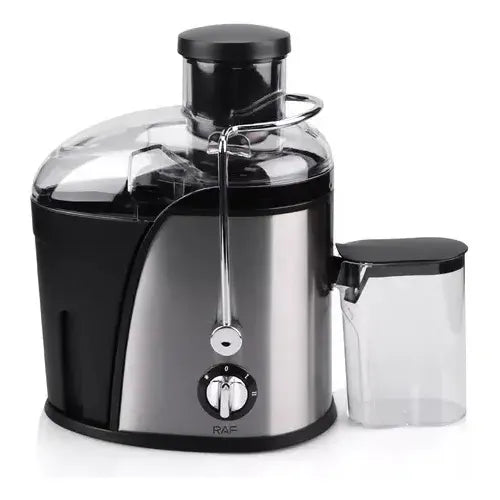 Exprimidor Eléctrico Raf R.2805 500w 350ml Para Frutas Y Verduras Duras Negro