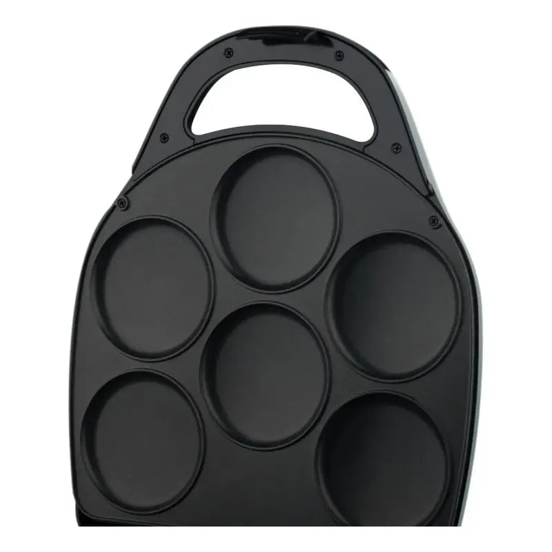 Máquina De Muffins Mini Panqueques Arepas Huevos Pasteles Color Negro
