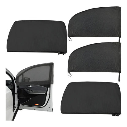 4u Malla Tapa Sol Para Auto Protector De Ventana Mosquitero