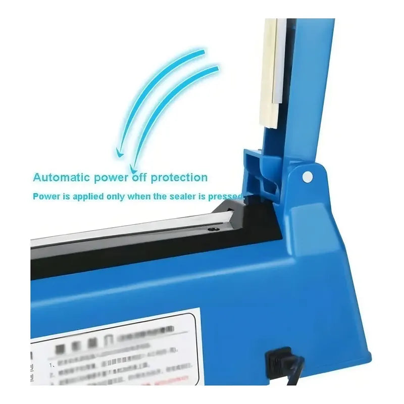 Selladora De Impulso Impulse Sealer Psf-300p 30cm Plástico Abs Azul Claro