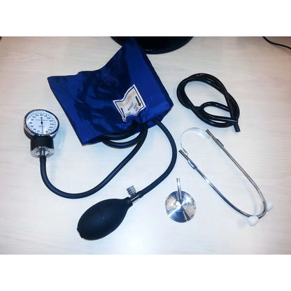 Toma Presion Brazo Aneroide Esfingomanometro Fonendoscopio Kit Tomapresion Manual Con Estuche Roro Brazalete Tensiometro Medidor De Presion Arterial Estetoscopio Medido Presion Alta Y Baja