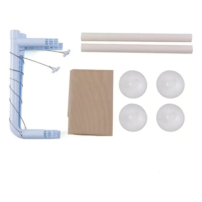Cama Hamaca Colgante Ventosa Ventana Mediana Noyal Beige Gato Liso