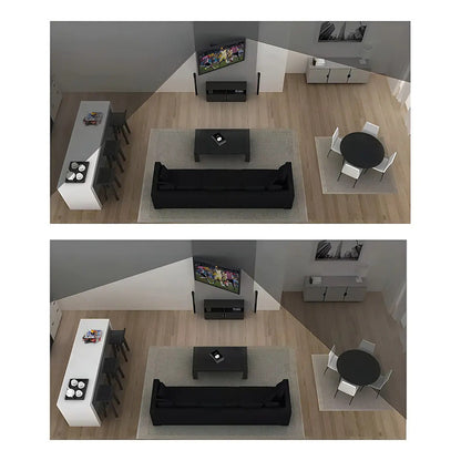 Soporte Pared Para Tv De 14 A 55 Pulgadas Con Brazo Movil Negro