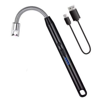 Chispero Encendedor Usb Eléctrico Plasma Recargable Premium