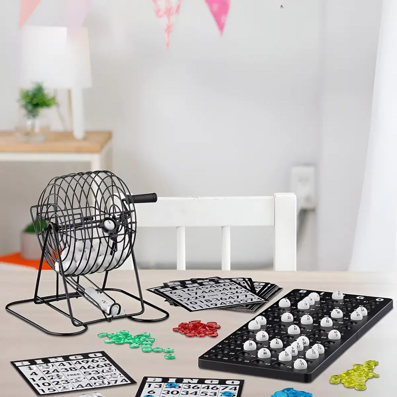 Bingo Completo Incluye Tombola Fichas Pelotas Juego /2020