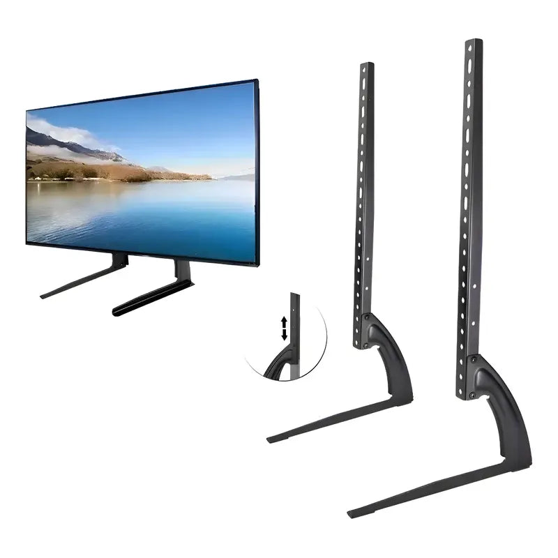 Soporte Base Tv Sobre Mesa Universal De 37 A 75 PuLG Color Negro