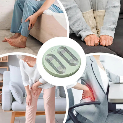 Masajeadora Eléctrica Malltradecl Para Pies Con Calor Y 3 Niveles Usb Verde