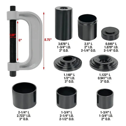 Kit Extractor Universal Adkar Para Rótulas Y Juntas De 2wd Y 4wd