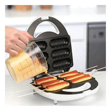 Máquina De Hot Dogs Sokamy Sk-110 Antiadherente 750w Longaniza Chorizo