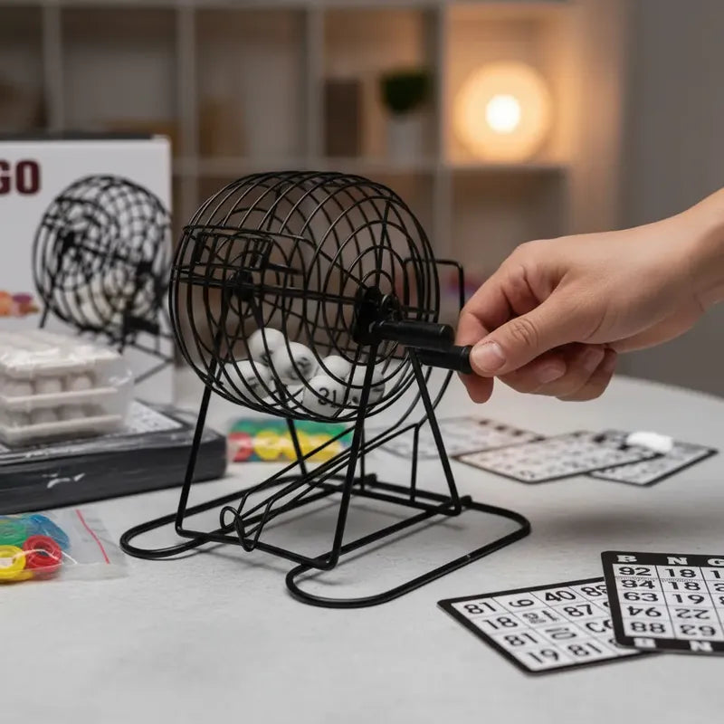 Bingo Completo Incluye Tombola Fichas Pelotas Juego /2020