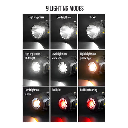 Linterna Multifuncional Solar Reflector Recargable Led W5167 Color De La Luz Blanco