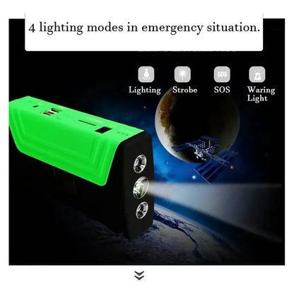 Partidor De Auto Batería Powerbank + Compresor 12v / 209009
