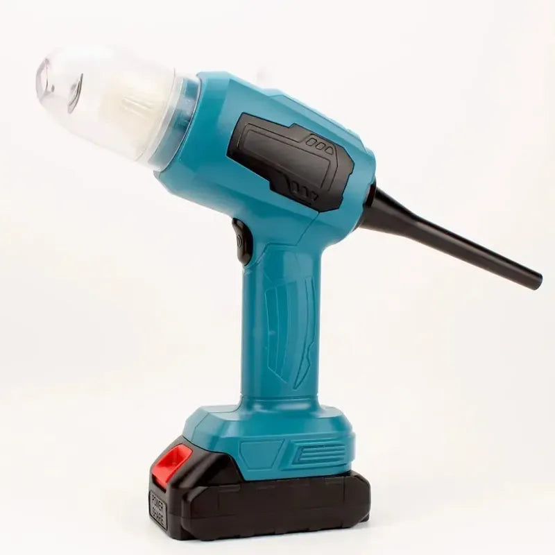 Aspiradora Y Sopladora De Mano Inalámbrico Multifuncional 7 En 1 Portatil Potente Aspiradora Para Auto 9800pa 120w, Seco... Celeste