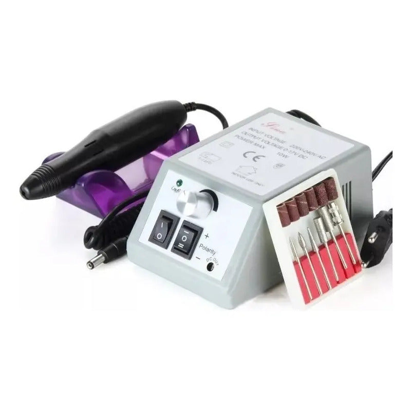 Torno Uñas Tina Mercedes 2000 Manicure Pedicure 6 Cabezas
