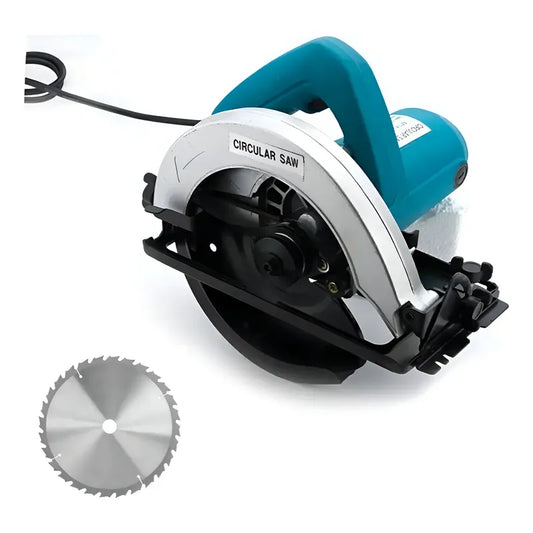 Sierra Circular Vida Amor 800w Disco 185mm Cortes Precisos Verde Musgo