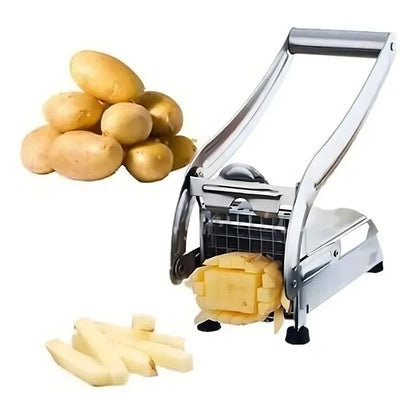 Cortador De Papas Fritas De Acero Inoxidable Picador De Verduras Rebanador De Cebollas Industrial