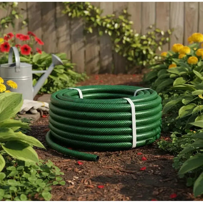 Manguera De Riego Jardin Reforzada 1/2 Pulgada 20 Metros Verde
