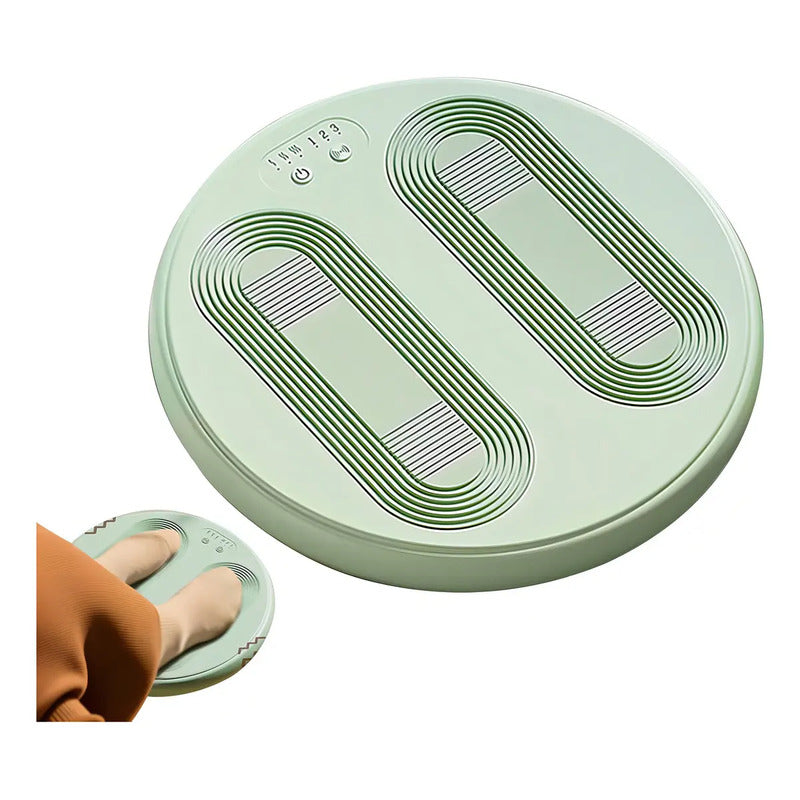 Masajeadora Eléctrica Malltradecl Para Pies Con Calor Y 3 Niveles Usb Verde
