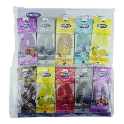 Pack 50 Unidades Ambientadores Para Auto Pino Aromatico Turquesa Auto Nuevo