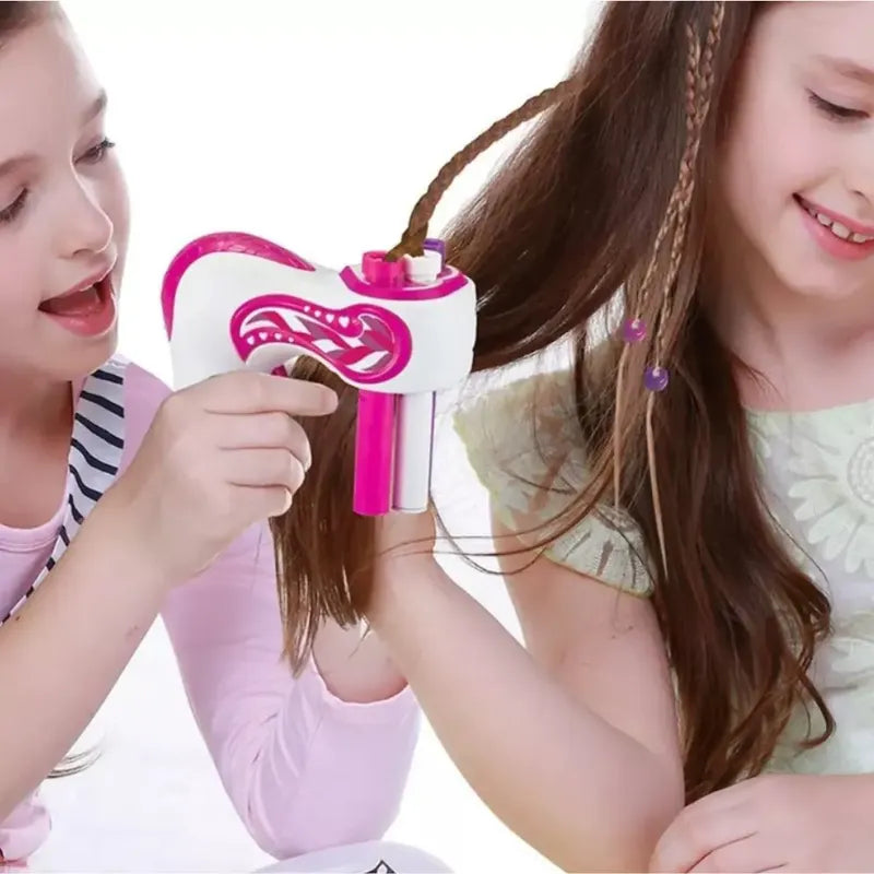 Máquina Trenzadora Automática Eléctrica Pikolin Toys Modelo 892-1 Para Cabello