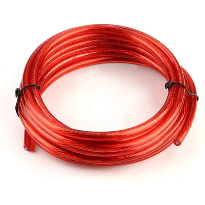 Kit Cables Para Amplificador Betensh 1500 Watts Subwoofer Rca Rojo/azul