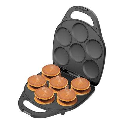 Máquina De Muffins Mini Panqueques Arepas Huevos Pasteles Color Negro