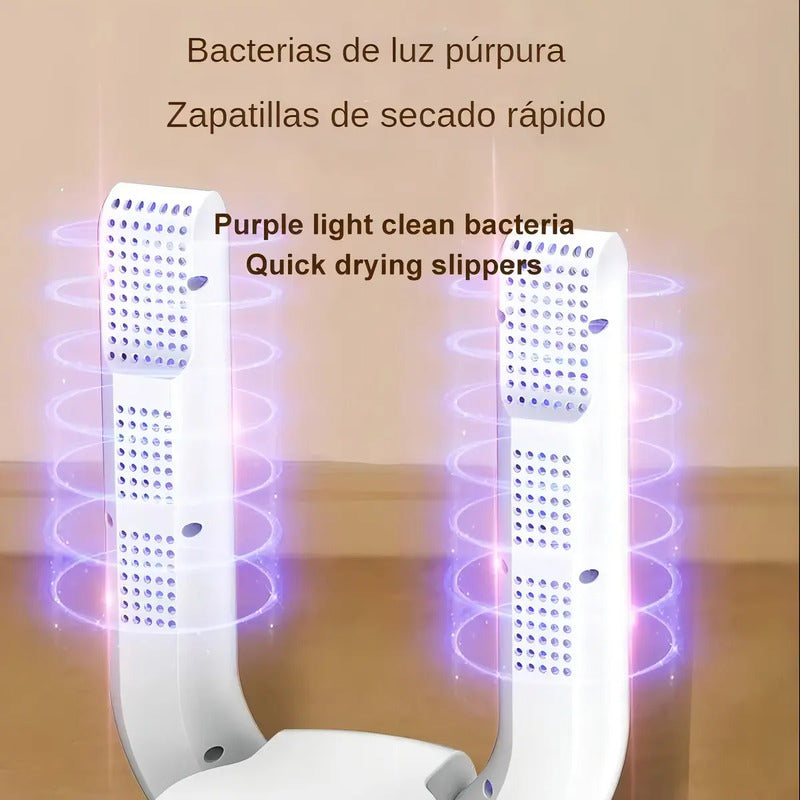 Secador De Calzado Portátil Plegable Con Ozono Y Luz Uv Santi Blanco