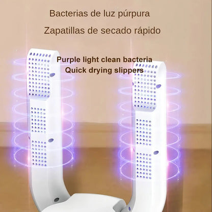 Secador De Calzado Portátil Plegable Con Ozono Y Luz Uv Santi Blanco