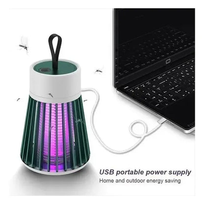 Mata Mosquitos Insectos Lampara Uv Electrocutador Zancudos Color Unico