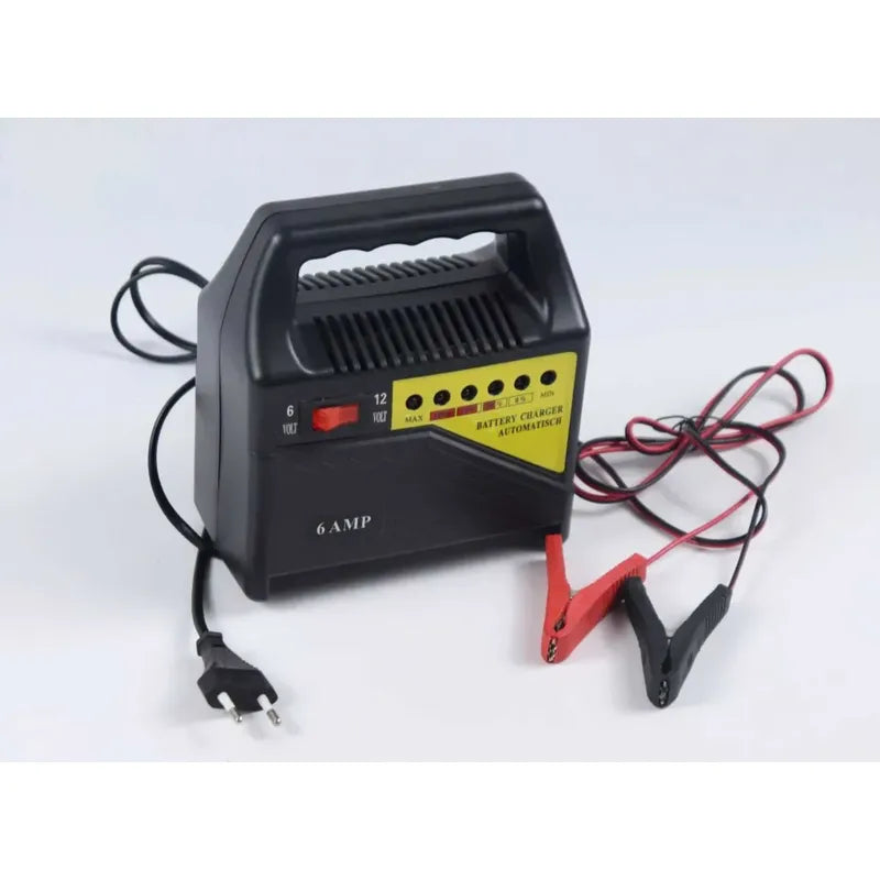 Cargador De Batería 6v-12v Para Auto