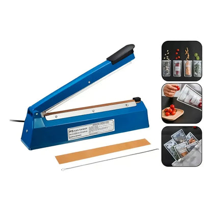 Selladora De Impulso 2rl Modelo 40cm Largo De Sellado 40cm Azul