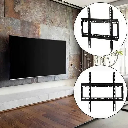 Soporte Tv Pared Muro Lcd Led Fijo 26 A 63 Pulgadas 50kg Color Negro