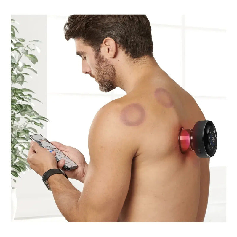 Ventosa China Masajeador De Vacio Electrico Inteligente Recargable 6 Velocidades Celulitis Circulacion Terapia