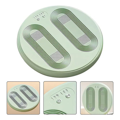 Masajeadora Eléctrica Malltradecl Para Pies Con Calor Y 3 Niveles Usb Verde