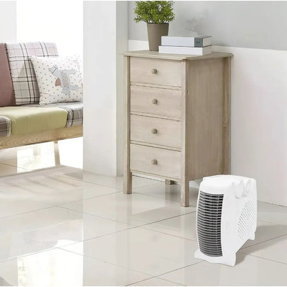 Caloventor Eléctrico Portátil Termoventilador V-2705 600w Blanco