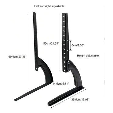 Soporte Base Tv Sobre Mesa Universal De 37 A 75 PuLG Color Negro
