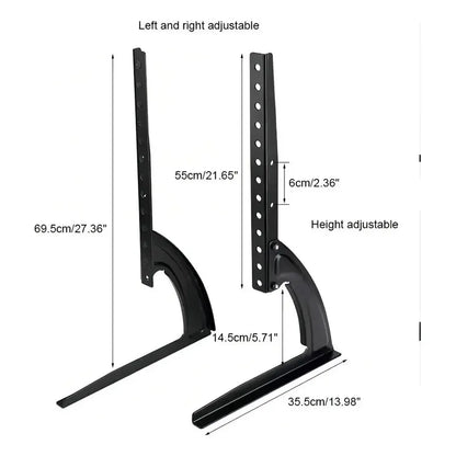 Soporte Base Tv Sobre Mesa Universal De 37 A 75 PuLG Color Negro