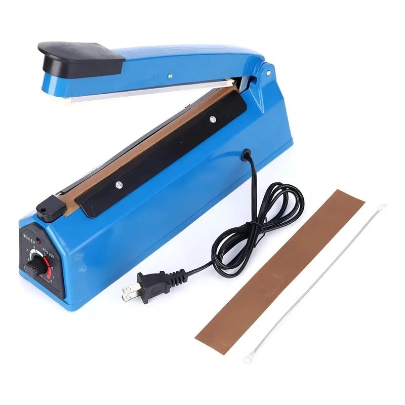 Selladora De Bolsa Impulse Sealer Pfs-20cm Color Azul