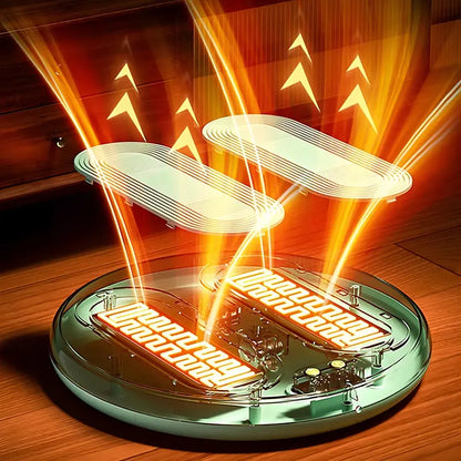 Masajeadora Eléctrica Malltradecl Para Pies Con Calor Y 3 Niveles Usb Verde