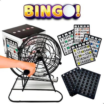 Bingo Completo Incluye Tombola Fichas Pelotas Juego /2020