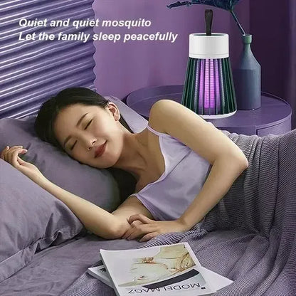 Mata Mosquitos Insectos Lampara Uv Electrocutador Zancudos Color Unico