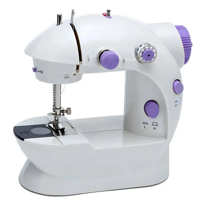 Mini Máquina De Coser Electrica Genérica Portable Color Blanco